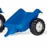 Minamas traktorius su priekaba - vaikams nuo 2,5 iki 5 metų | rollyKid Landini Powerfarm | Rolly Toys